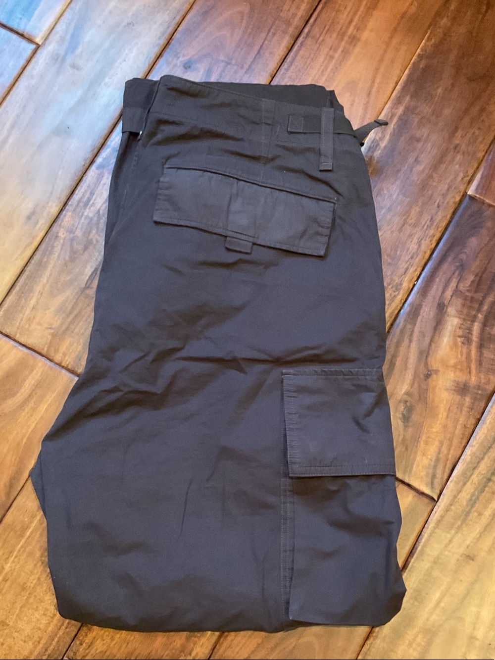 rag & bone Black Men's Cargo Pants with Utility Pockets